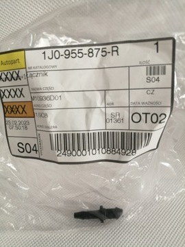 Łącznik pompki spryskiwacza VAG OE 1j0955875r