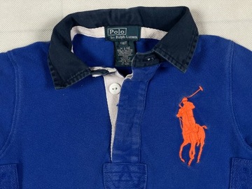 Ralph Lauren longsleeve polo dziecięce logo 4YRS