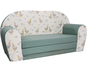 SOFA Z PIANKI ROZKŁADANA DLA DZIECKA DZIECI PIANKOWA DO ZABAWY NA PREZENT
