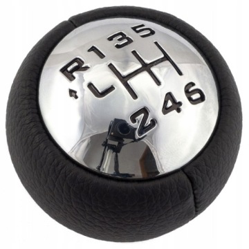 GAŁKA ZMIANY BIEGÓW CITROEN C3 C4 PICASSO SKÓRA 6B