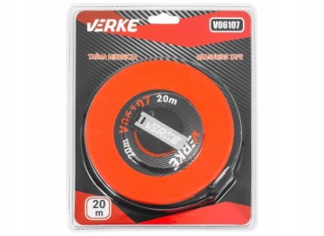 ИЗМЕРИТЕЛЬНАЯ ЛЕНТА VERKE РУКАТНАЯ 20М