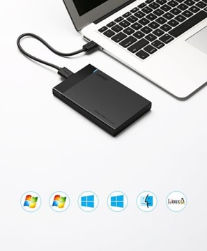 Корпус 2,5'' SSD HDD USB UGREEN Адаптер для внешнего накопителя