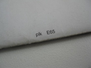BMW E65 Polska książka serwisowa BMW 7 E65 7er E65
