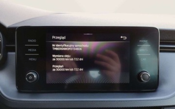 Skoda Scala Hatchback 1.0 TSI 110KM 2021 Skoda Scala 1.0TSI 110KM Ambition SalonPL SerwisASO Led Smartlink Clima FV, zdjęcie 25