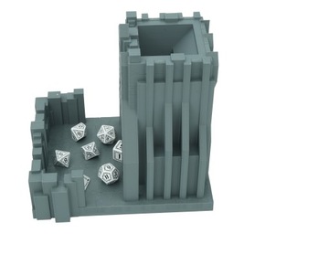 Башня для игры в кости Валгаллы - Башня для игры в кости Темно-серый