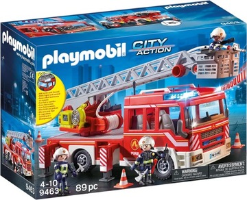 PLAYMOBIL City Action 9463 Samochód strażacki z drabiną, od 4 lat