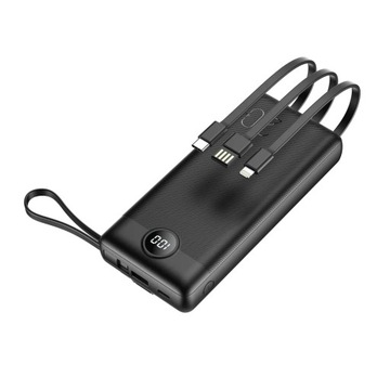 Внешний аккумулятор (Powerbank) VEGER C20 - 20 000мАч (Micro + Type C + Light