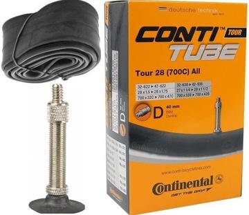 Dętka TOUR Continental 28'' x 1,25'' -1,75''dunlop