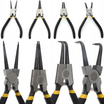 ZESTAW SZCZYPIEC SZCZYPCE SEGERA 7'' 180 mm 4szt