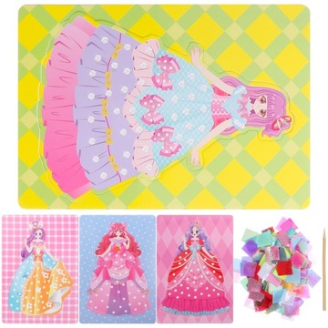 NARZĘDZIE DO RYSOWANIA POKE DLA DZIECI Z MALOWANIEM PROSTYM NAKŁUCIEM