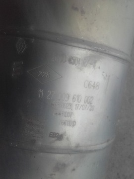 Фильтр Master III Movano Catalyst dpf 2.3 DCI 201008504R