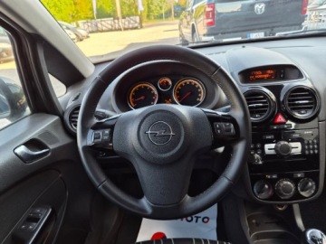 Opel Corsa D Hatchback 1.2 Twinport ECOTEC 85KM 2010 Opel Corsa Sliczna czarna 1.2 benzyna Bezwypadkowa Zarejestrowana Gwaranc, zdjęcie 18