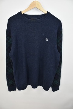 Fred Perry sweter męski XL lambs wool