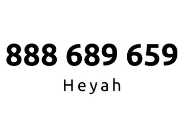 888-689-659 | Starter Heyah (68 96 59) #B