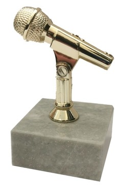 FIGURKA Statuetka Trofeum MUZYKA ŚPIEW MIKROFON grawer