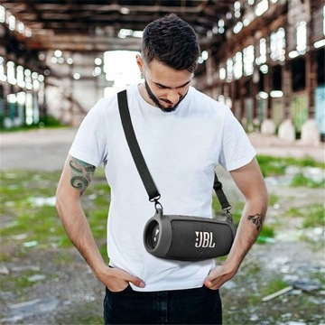 ETUI FUTERAŁ POKROWIEC CASE SILIKONOWY NA GŁOŚNIK JBL CHARGE 5 CZARNY