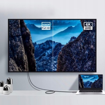 KABEL DISPLAY PORT do DP DisplayPort 4K 1M