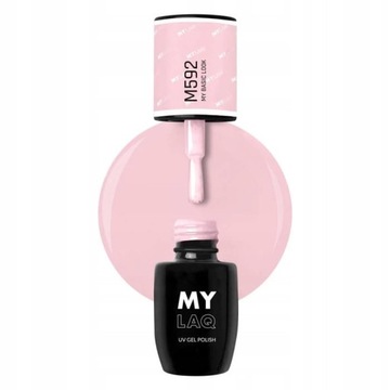 Lakier hybrydowy MYLAQ My Basic Look M592 5ml