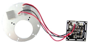 ИК-осветитель для камеры 15 м 72 мм 850 нм 2 ИК-светодиода