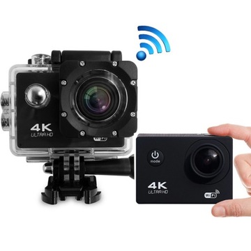 СПОРТИВНАЯ КАМЕРА FULL HD WIFI PRO GO КАМЕРА ВОДОНЕПРОНИЦАЕМЫЕ ДЕРЖАТЕЛИ АКСЕССУАРОВ