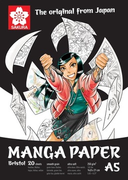 SAKURA MANGA PAPER A5