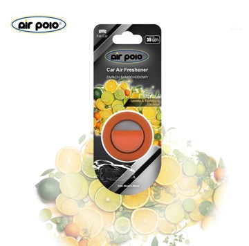Air polo car scents zapach do samochodu odświeżacz 4 ml- LEMON I ORANGE