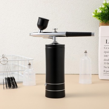 НАНЕСЕНИЕ АЭРОГРАТОМ ЭЛЕКТРИЧЕСКИЙ МАКИЯЖ СПРЕЙ ДЛЯ НОГТЕЙ АЭРОГРАТ АЭРОЩЕТКА