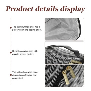 Женская дорожная сумка для ланча-бокса для взрослых