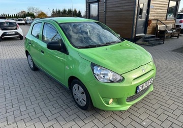 Mitsubishi Space Star Hatchback 5d 1.0 71KM 2014 Mitsubishi Space Star 1,0 Benzyna 71 KM Serwis GWARANCJA Zamiana Zarejestr, zdjęcie 1