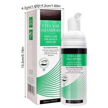 Lash Shampoo Безопасное мытье ресниц для наращивания