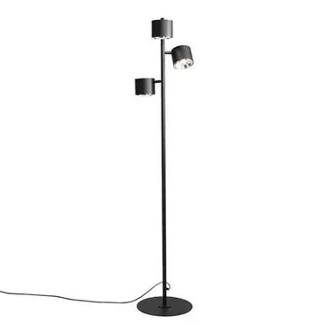 BOT Czarna Lampa Podłogowa Stojąca Nowoczesna Led 1047A