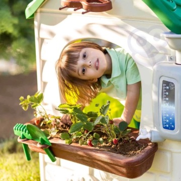 FEBER Garden House Eco Feeder Имитационная солнечная панель для разделения отходов