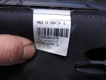 BOK POHOVKA LEVÝ ZADNÍ VOLVO V50 FACELIFT