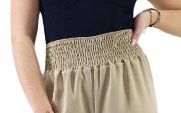 ШОРТЫ СВОБОДНЫЕ ЖЕНСКИЕ, ШИРОКИЕ, ЭЛАСТИЧНЫЕ, УНИВЕРСАЛЬНЫЙ РАЗМЕР, ЦВЕТА