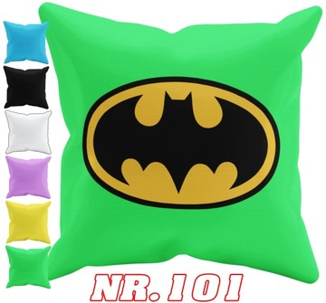 POSZEWKA NA PODUSZKĘ JAŚKA DO PRZEDSZKOLA BATMAN + IMIĘ GRATIS