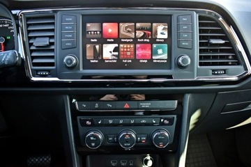 Seat Ateca SUV 2.0 TSI 190KM 2017 Seat Ateca Bezwypadkowy / Salon Polska / Serwis, zdjęcie 18