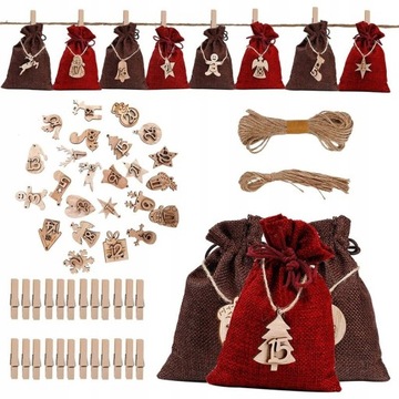 Designs ADVENT календарь, сумки своими руками, 24 шт.