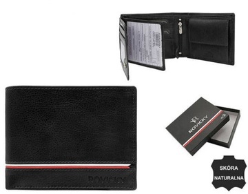 Мужской кожаный мотоциклетный кошелек RFID 1006