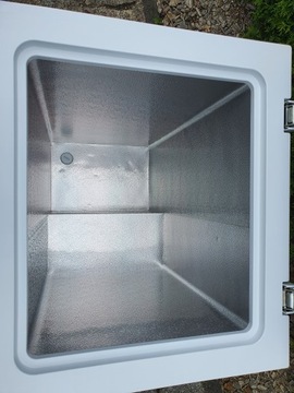 Белый морозильный ларь, 100л.