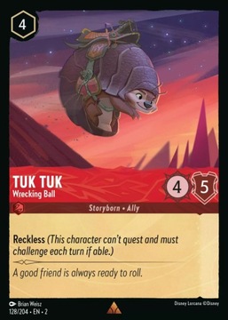 Tuk Tuk - Wrecking Ball - 2ROF #128 - DISNEY LORCANA
