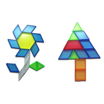 180 геометрических блоков для раннего развития