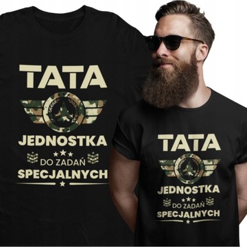 KOSZULKA URODZINOWA NAJLEPSZY TATA SUPER PREZENT