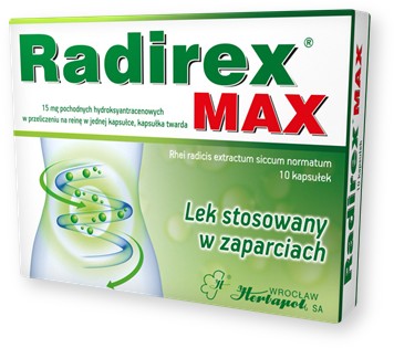Radirex MAX 10 kapsułek