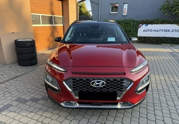 Hyundai Kona I Crossover 1.6 GDi Hybrid 141KM 2019 Hyundai Kona Rej 02.2020 1,6 GDi Hybrid 141KM Klima Navi HUD Kamera Kola l, zdjęcie 1