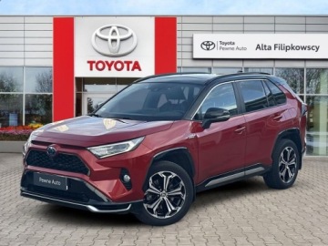 Toyota RAV4 V SUV Plug-in 2.5 Plug-in Hybrid 306KM 2021 Toyota RAV4 2.5 Plug-In Hybrid Selection VIP 4x4 Salon PL ASO 2.5 Hybryda