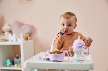 B.BOX Innowacyjny bidon ze słomką z obciążoną kubek niekapek 240ml 6m+