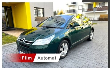 Citroen C4 I Hatchback 1.6 16V 110KM 2007 Citroen C4 AUTOMAT czujniki tempomat ALU KLIMA...