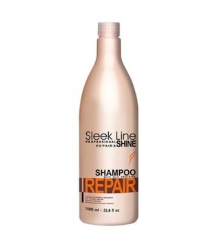 STAPIZ SZAMPON SLEEK LINE REPEIR Z JEDWABIEM 1L