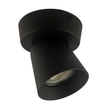 Lampa halogenowa kinkiet spot LED 1XGU10 czarna