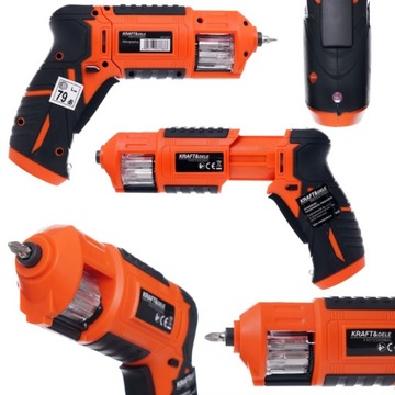 WIERTARKO WKRĘTARKA AKUMULATOROWA 1300mAh LED BITY